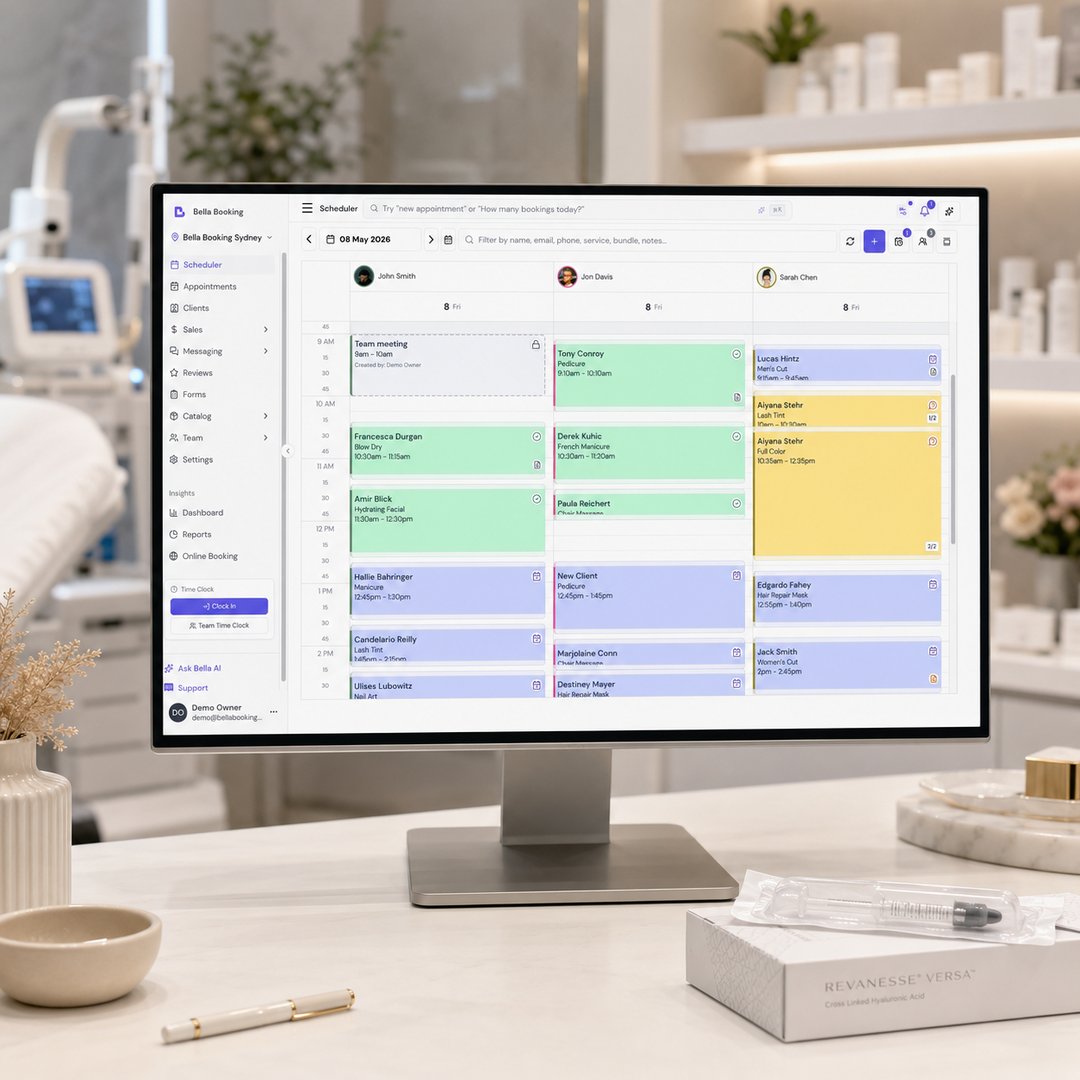 Skin Clinic Software | Bella Booking