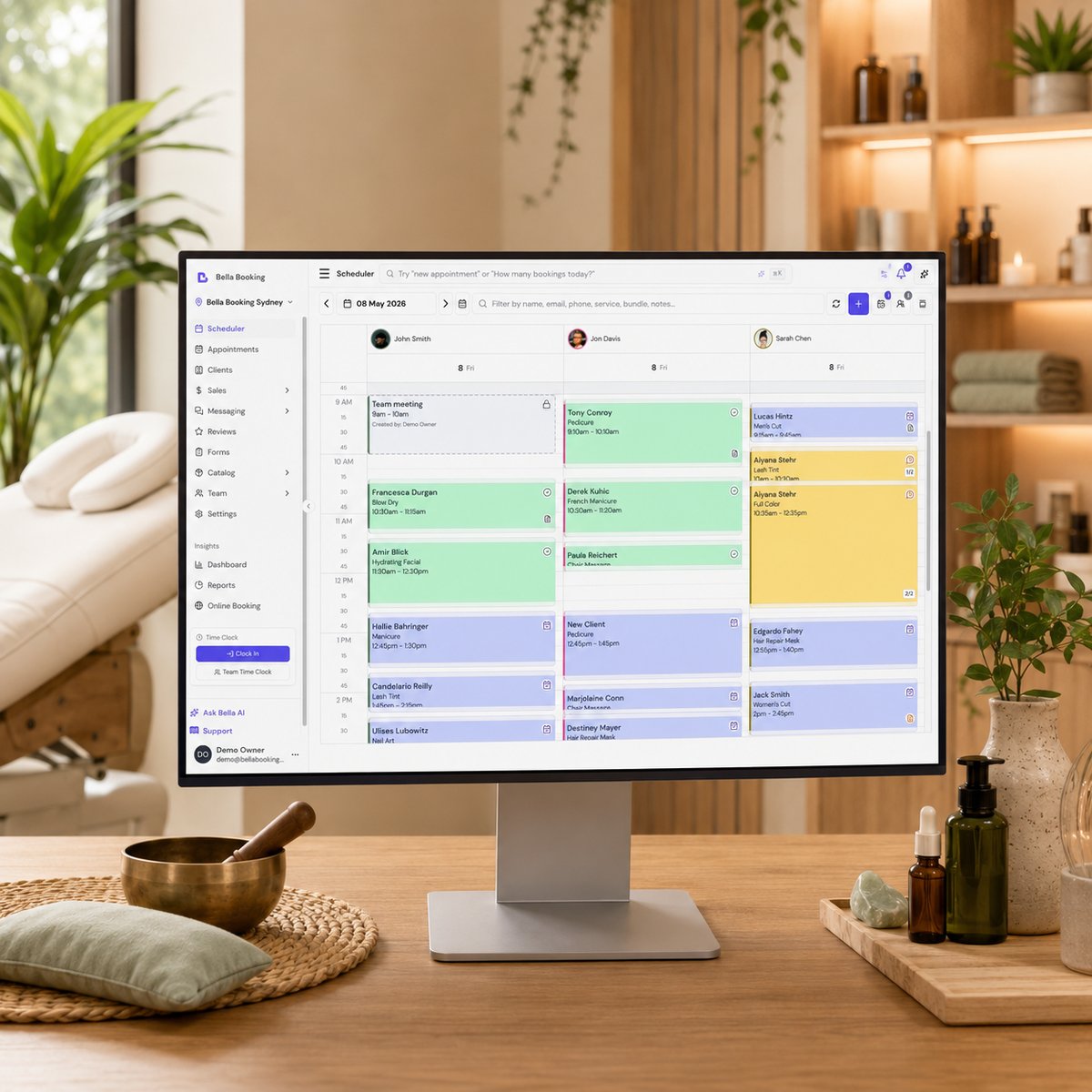 Wellness Clinic Booking Software | Bella Booking