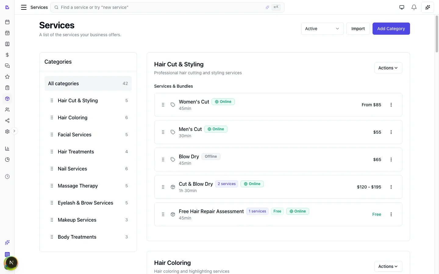Service Add-ons