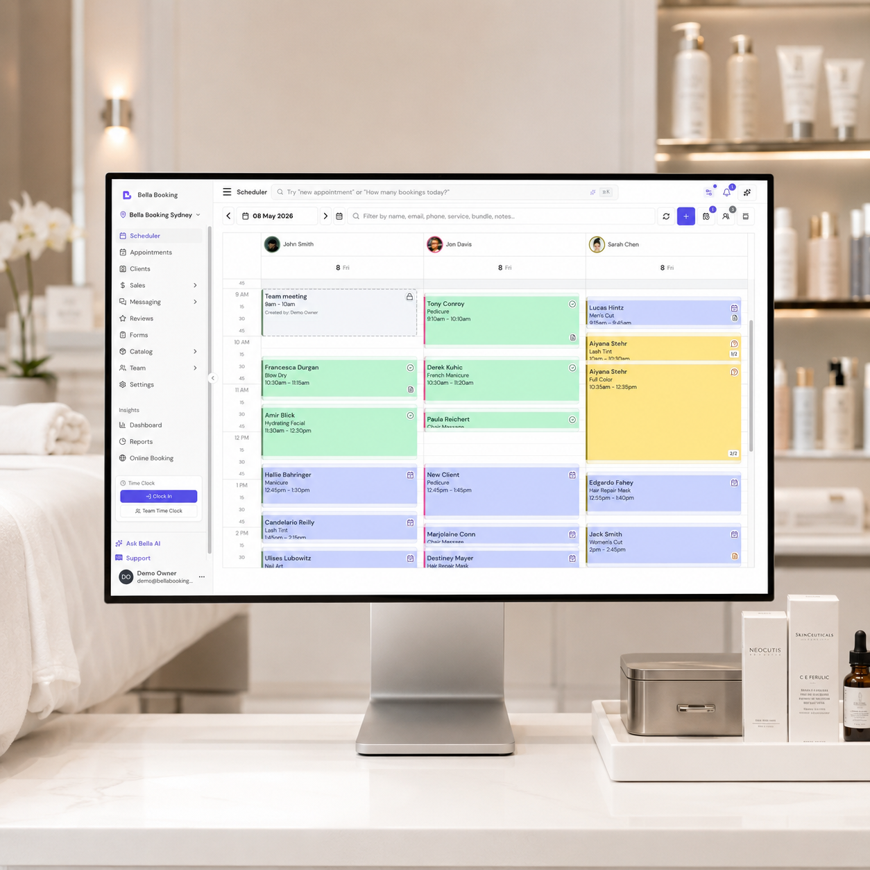 Medical Spa booking software