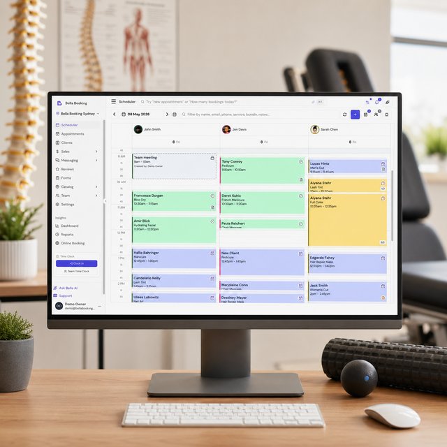 Chiropractic Booking Software | Bella Booking